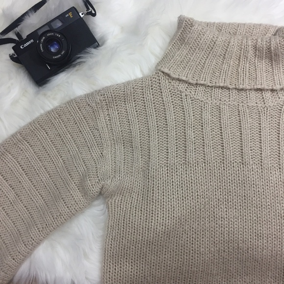 Saks Fifth Avenue Turtleneck Knit Sweater Petite S - Picture 2 of 8